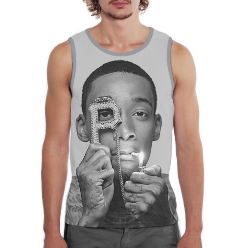 

Майки Print Bar, Белый, Wiz Khalifa