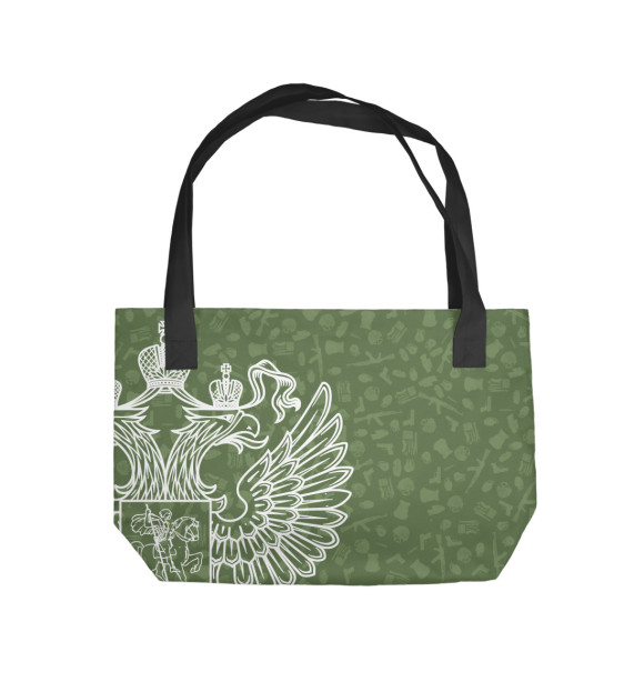 Пляжная сумка с изображением Аммуниция цвета 