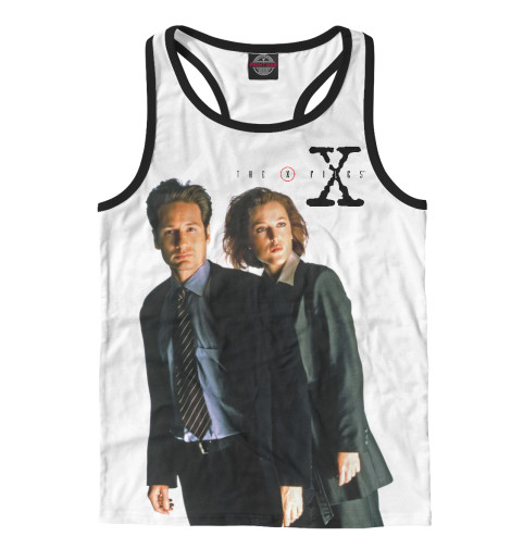 

Майки борцовки Print Bar, Белый, The X-Files