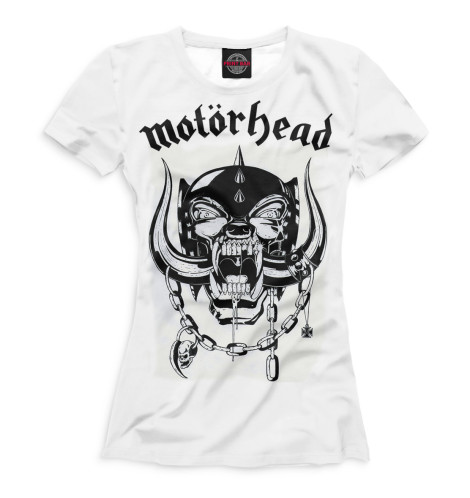 

Футболки Print Bar, Белый, Motorhead