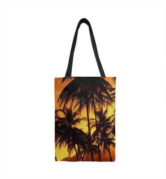 Сумка-шоппер с изображением Пальмы цвета 