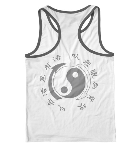 

Майки борцовки Print Bar, Белый, Брюс Ли и Джит Кун-До