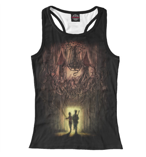 

Майки борцовки Print Bar, Белый, Silent Hill 2