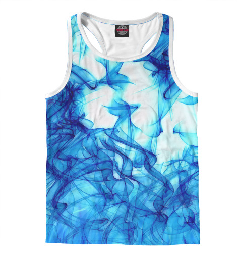 

Майки борцовки Print Bar, Белый, Синий дым