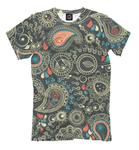 

Футболки Print Bar, Серый, Расписные огурцы