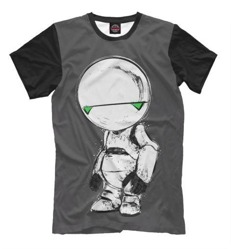 

Футболки Print Bar, Серый, Paranoid Android