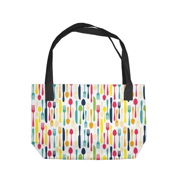 Пляжная сумка с изображением Повар цвета 