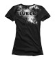 Футболка для девочек I love my IVECO
