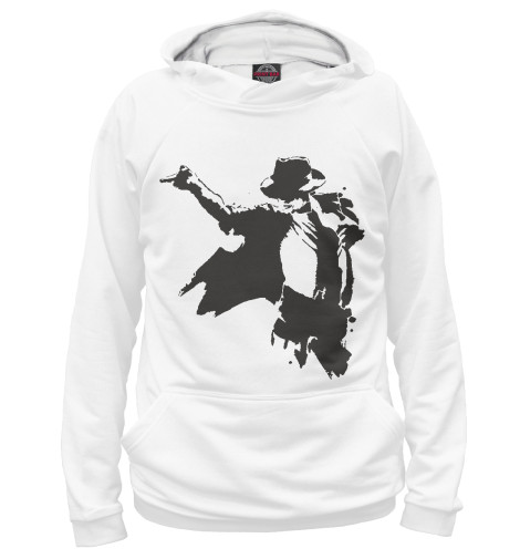 

Худи Print Bar, Белый, Michael Jackson