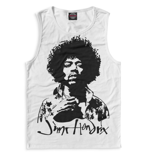 

Майки Print Bar, Белый, Jimi Hendrix
