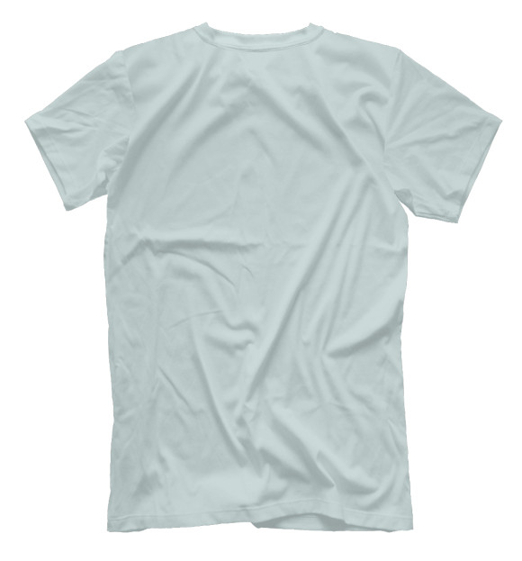 Мужская футболка с изображением Руна Любви цвета Белый