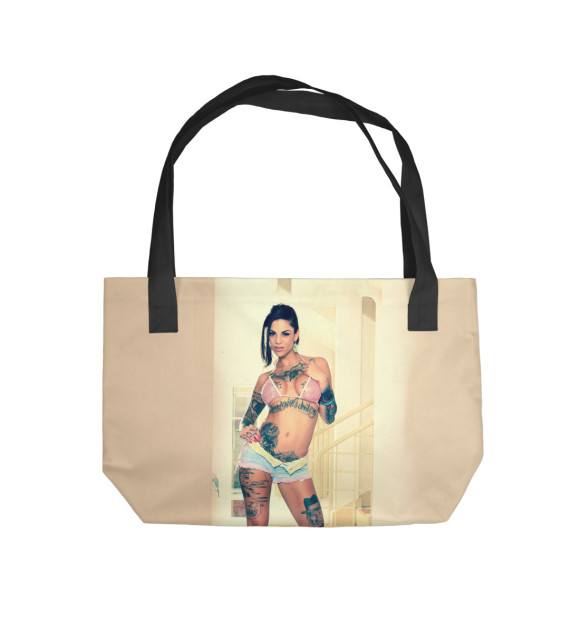 Пляжная сумка с изображением Bonnie rotten цвета 