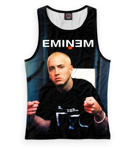 

Майки борцовки Print Bar, Белый, Eminem