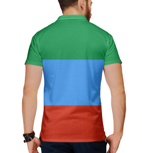 

Поло Print Bar, Белый, Дагестан