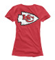 Женская футболка Kansas city chiefs