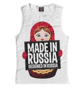 Женская майка Матрешка