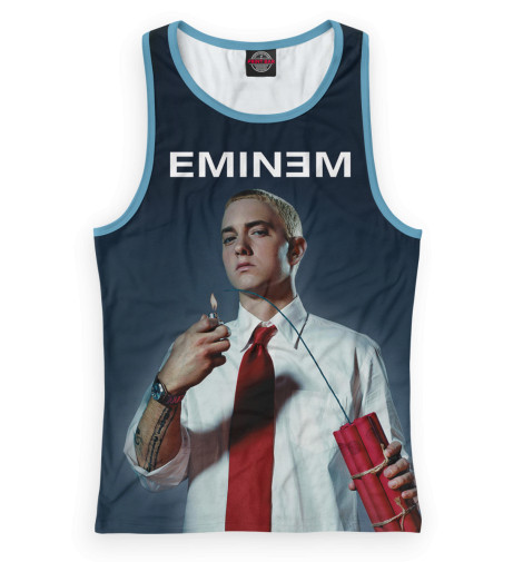 

Майки борцовки Print Bar, Белый, Eminem