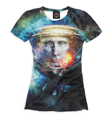 

Футболки Print Bar, Белый, Путин