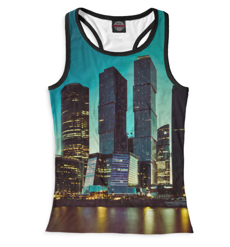 

Майки борцовки Print Bar, Белый, Москва-Сити