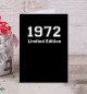 Открытка Limited Edition 1972