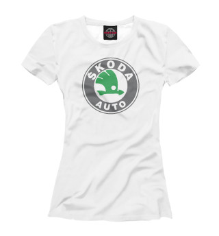 Женская футболка Skoda