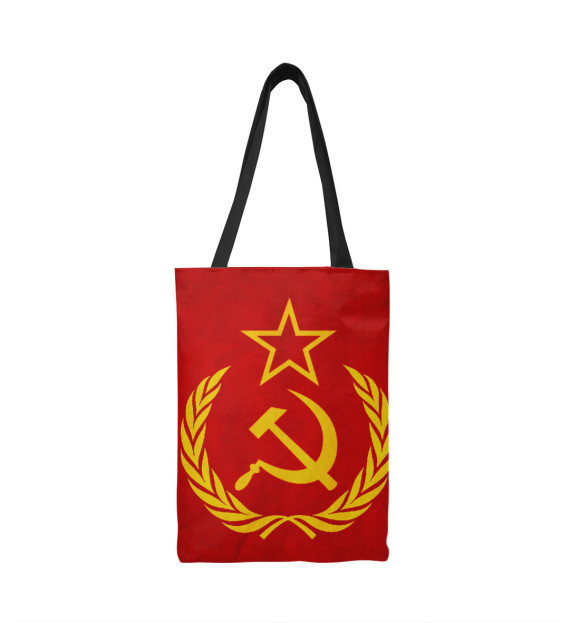Сумка-шоппер с изображением СССР цвета 