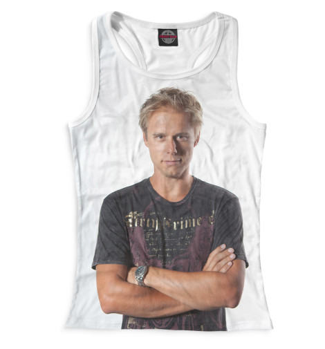 

Майки борцовки Print Bar, Белый, Armin van Buuren