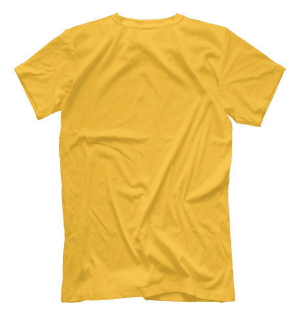 Мужская футболка с изображением Лисица Хохломская цвета Белый