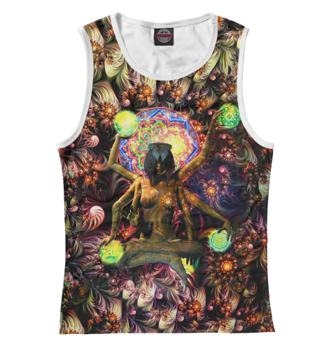 

Майки Print Bar, Белый, A Phycodelic Dream