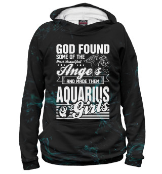Худи для девочки God Found Angels Aquarius