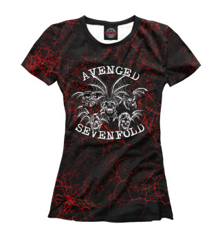 Футболка для девочек Avenged Sevenfold