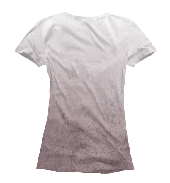 Женская футболка с изображением Стая цвета Белый