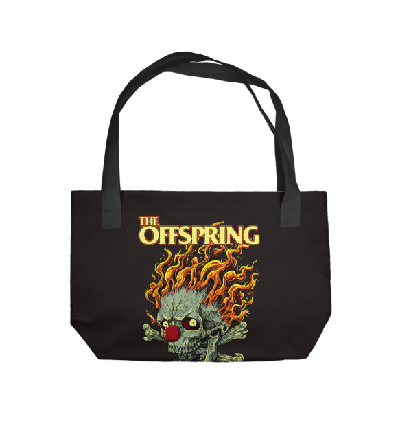 Пляжная сумка с изображением The Offspring цвета 