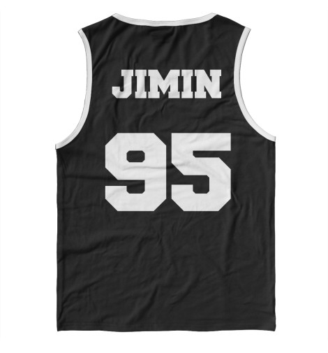 

Майки Print Bar, Белый, Jimin 95