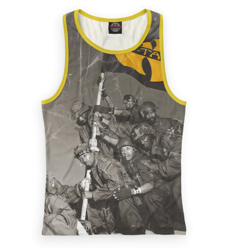 

Майки борцовки Print Bar, Белый, Wu-Tang Clan