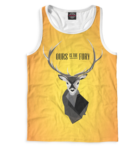 

Майки борцовки Print Bar, Белый, Символ Баратеонов