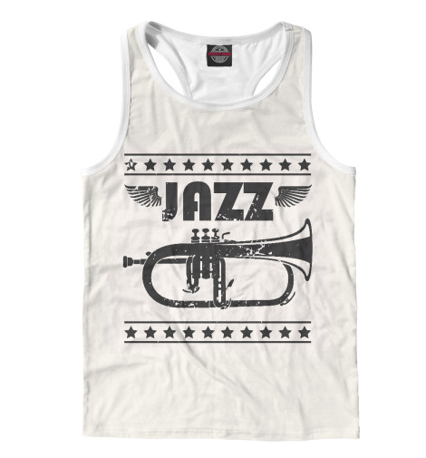 

Майки борцовки Print Bar, Белый, Jazz Rules
