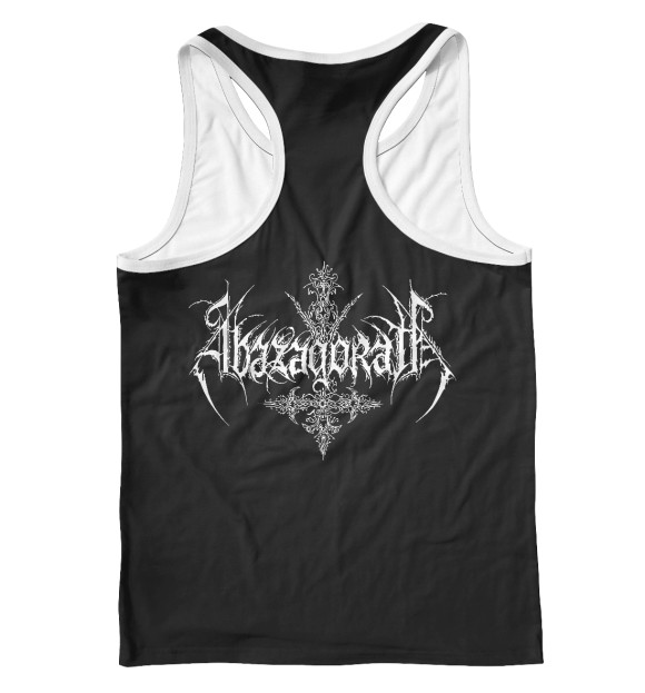 Мужская майка-борцовка с изображением Abazagorath цвета Белый