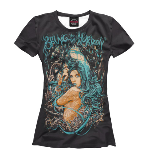 

Футболки Print Bar, Белый, Bring Me The Horizon