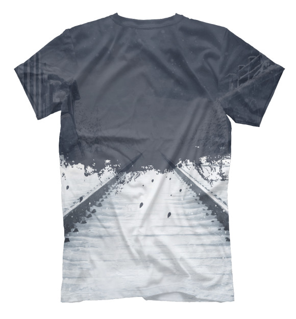 Мужская футболка с изображением Metro: Exodus цвета Белый