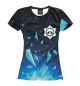 Женская футболка Brawl Stars взрыв частиц