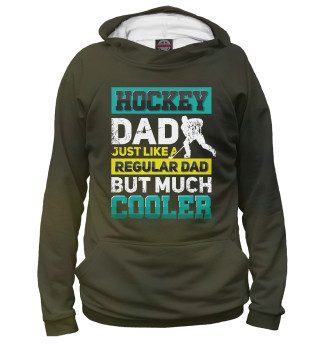 Мужское худи Hockey dad just like