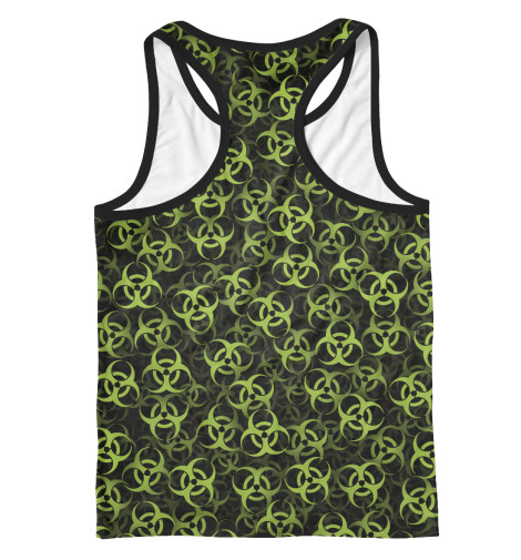 

Майки борцовки Print Bar, Белый, Биологическая опасность 2