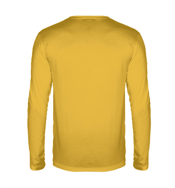 Мужской лонгслив с изображением Rock 'n' roll цвета Белый