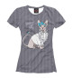 Женская футболка Fashion cat
