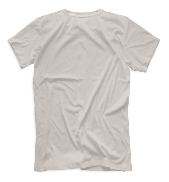 Мужская футболка с изображением Басенджи цвета Белый