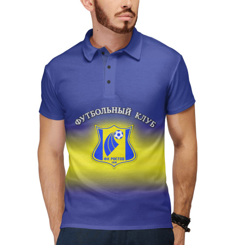 

Поло Print Bar, Белый, Ростов