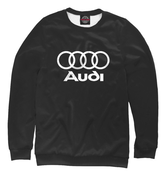 Свитшот для девочек с изображением Audi цвета Белый
