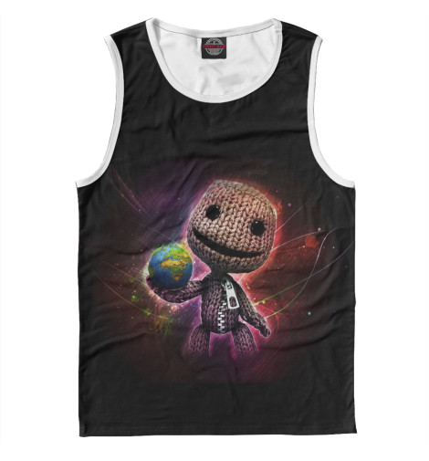 

Майки Print Bar, Белый, Little Big Planet