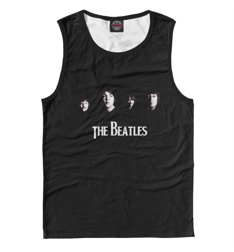 

Майки Print Bar, Белый, The Beatles